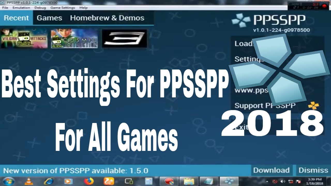 Ppsspp best settings for all games free